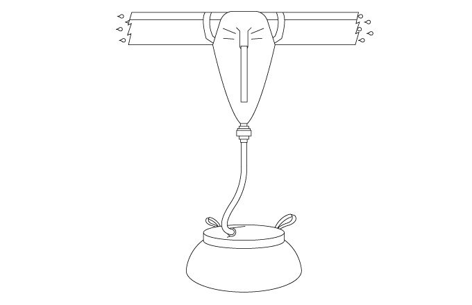 SVITAP - Záchytný trychtýř (nákres)