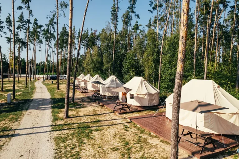 Kemp Stříbrňák -stany STROMEYER od SVITAPu